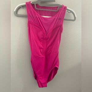 Mirella by Bloch leotard with mesh back and braided detailing size S